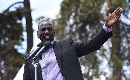 File image of Deputy President William Ruto