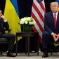 The channel has said it would no longer show the series on TV and invited fans to watch it on its paid internet platform, calling the decision a "marketing move;" pictured are US President Donald Trump and Ukrainian President Volodymyr Zelensky in New ...