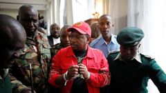 Nairobi Governor Mike Sonko leaves the court room on December 11, 2019.
