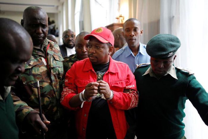 Nairobi Governor Mike Sonko leaves the court room on December 11, 2019.
