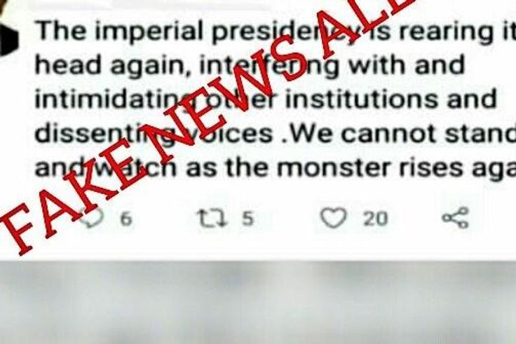 Meru Governor Kiraitu Murungi claims his Twitter account was hacked after anti-President Uhuru Kenyatta post