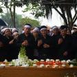 The first 16 bodies were returned on Wednesday, with tearful relatives mobbing ambulances when they arrived in their hometowns