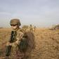 A French soldier patrols a rural area during  operations in northern Burkina Faso on November 9, 2019.