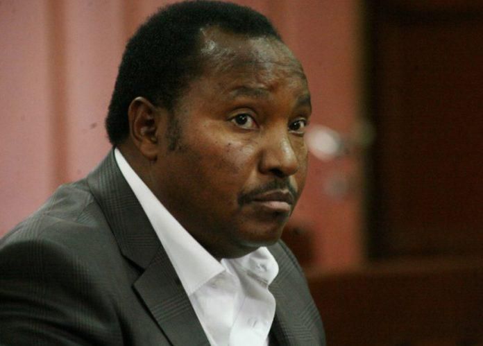 File image of Ferdinand Waititu in court