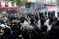 Violence flared during the yellow vest demonstrations