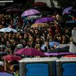 A sea of protesters quickly took over the center and north of Colombia's capital Bogota, pushing for changes in conservative President Ivan Duque's agenda
