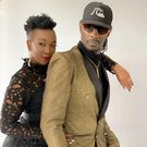 Wahu with hubby Nameless. Singer Wahu Kagwe in mourning