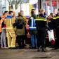 Three people were wounded in a stabbing on a shopping street in the centre of The Hague, police said