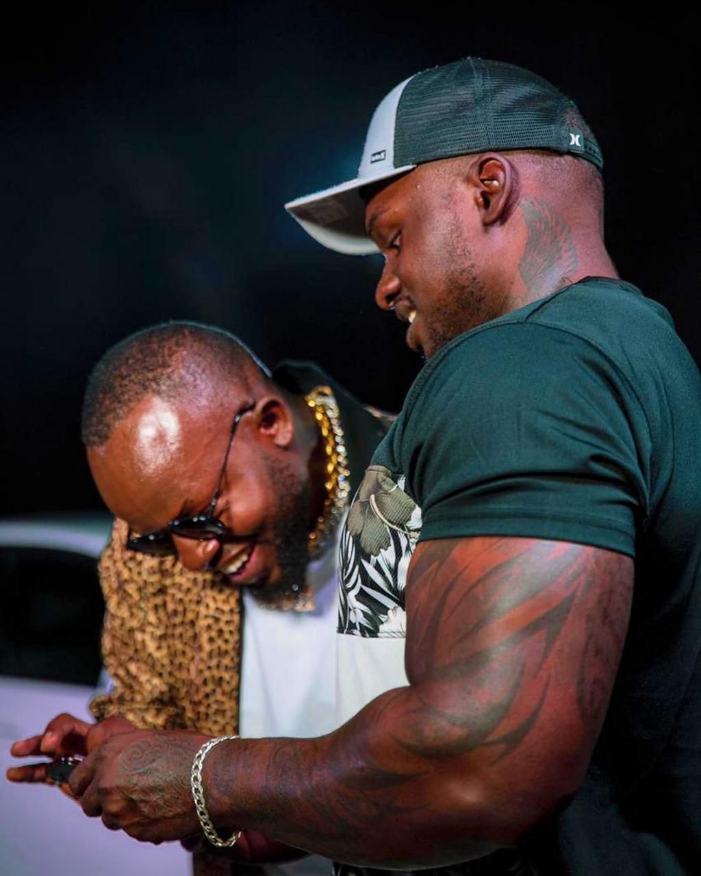 Khaligraph Jones brother Lamaz Span surprises K24’s news anchor with Sh200k on live TV