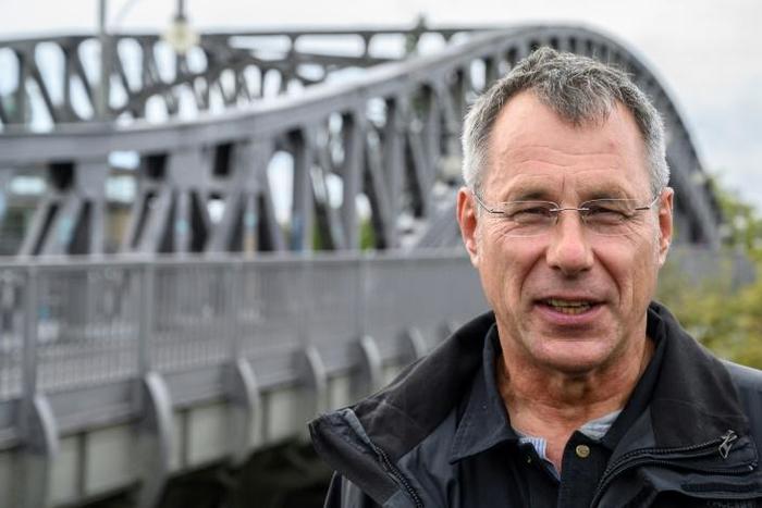 Berliner Andreas Falge was one of the first to cross the East German border into the West on the night of November 9, 1989