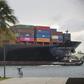 A cargo ship preparing to dock at PortMiami, which saw China as its top trading country in 2018