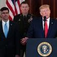 US President Donald Trump said the United States would impose "additional punishing sanctions" on Iran but made no mention of military retaliation to Tuesday's missile attacks