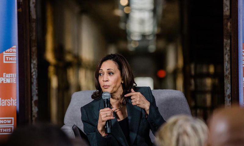 Harris Cuts Staff in Effort to Revive Bid