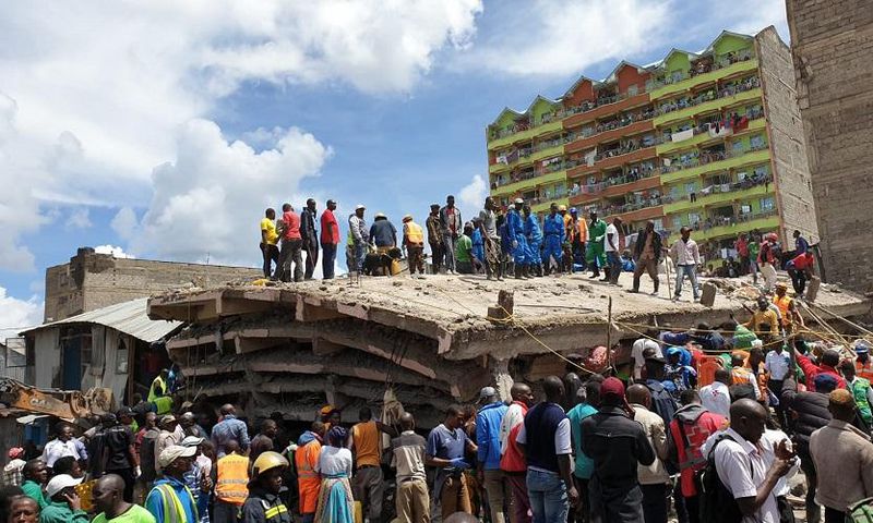 Update on rescue operations at building that collapsed in Tassia, Embakasi East