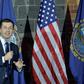 Democratic presidential candidate Pete Buttigieg, a gay millennial small-city mayor who was unknown nationally just a year earlier, hailed the "astonishing" early Iowa caucus results