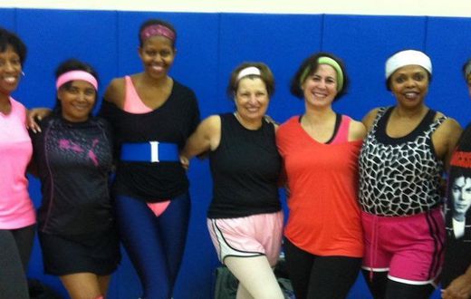 Michelle Obama Shares Workout Buddy Photo