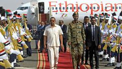 Ethiopia's Prime Minister Abiy Ahmed (C-L) hopes the election will give him the mandate to make broad reforms