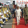 Ethiopia's Prime Minister Abiy Ahmed (C-L) hopes the election will give him the mandate to make broad reforms