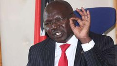 Water and Irrigation Cabinet Secretary Simon Chelugui