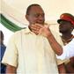 Mombasa Governor Hassan Joho (right) together with President Uhuru Kenyatta