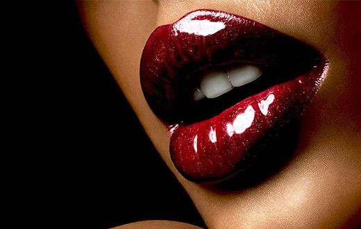 Red lipstick