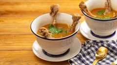 Chicken feet light soup (telandeworld)