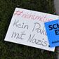 Protesters are outraged at 'pacts with Nazis'