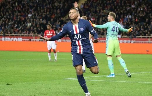 Kylian Mbappe has scored 21 goals in 22 appearances for PSG this season