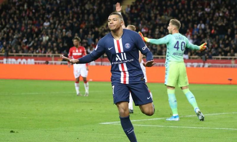 Kylian Mbappe has scored 21 goals in 22 appearances for PSG this season