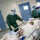 Among those infected with the virus, older adults with preexisting heart conditions or hypertension face a sharply higher risk