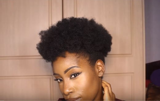 how to style short natural hair