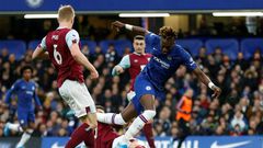 Tammy Abraham was back on target in Chelsea's win against Burnley