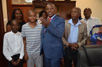 Top 2019 KCPE candidate Andy Michael Munyiri gets full scholarship for secondary school from Nyeri County Government
