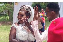 Pomp and color as KTN News anchor weds childhood friend in lavish wedding