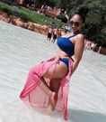 Zari Hassan flaunts her sexy curves in tiny Blue Bikini (Photos)