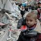 Intense air strikes by Syrian government forces, which have shown no sign of abating despite Russia's announcement of a truce, have reduced swathes of Idlib's towns to rubble