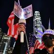 Three events are planned for Sunday, including a march to the US consulate to thank American leaders for legislation backing the city's protest movement