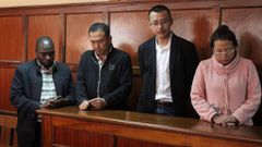 Deng Hailan, 3 other Chinese nationals remanded for 3 days after viral video caning Kenyan worker
