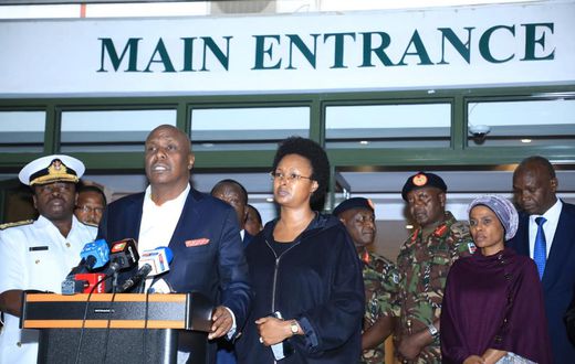Baringo Senator Gideon Moi speaks on his father, former President Mzee Daniel Arap Moi's final moments before death at Nairobi Hospital