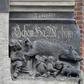 Many churches in the Middle Ages had similar "Judensau" bas reliefs, which sent the stark message that Jews were not welcome in their communities
