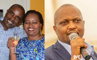 Moses Kuria reveals warning message received from Ann Waiguru's husband