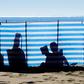 British residents and tourists bask in the sun on Spain's east coast -- but away from the beach, many say they are concerned about their future with Brexit now a reality