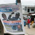 Newspaper in Abidjan close to the FPI party founded by former president Laurent Gbagbo, reading "Gbagbo and Ble Goude finally out!" a day after the ICC freed Gbagbo and his aide Charles Ble Goude