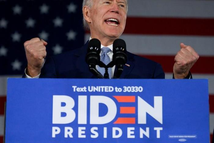 Democratic presidential candidate Joe Biden hopes to capitalize on a blowout victory in South Carolina's primary