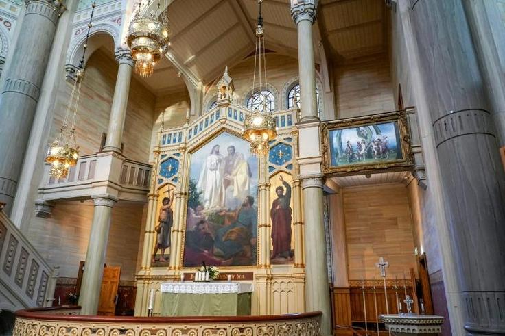 Created by Elisabeth Ohlson Wallin, the photo illustration was offered to the Saint Paul Church in Malmo where it was placed to the right of the main altarpiece on the first Sunday of Advent, December 1