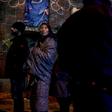Officials said up to 1,800 people were living at a migrant camp in northern Paris that was evacuated by police early on Tuesday.