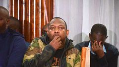 File image of Nairobi Governor Mike Sonko in court