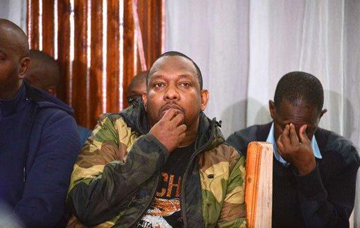File image of Nairobi Governor Mike Sonko in court