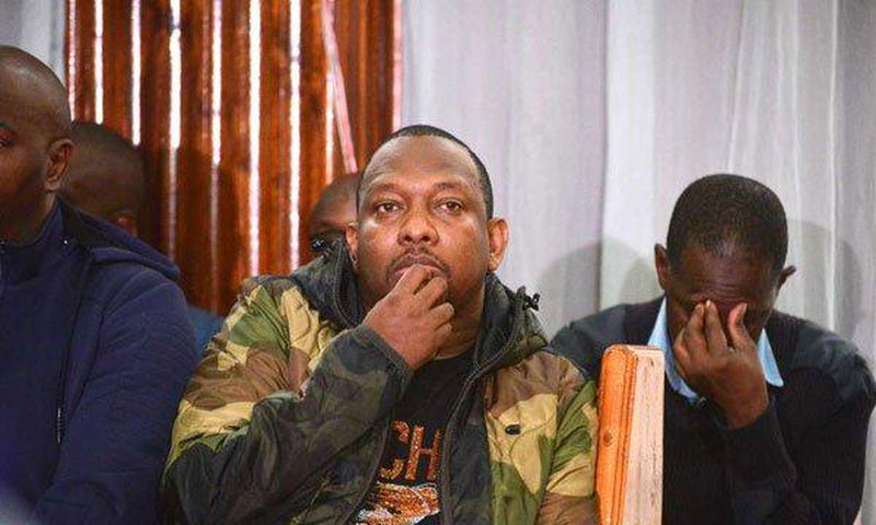 File image of Nairobi Governor Mike Sonko in court