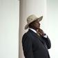 Uganda's President Yoweri Museveni led a march against corruption, but critics say he has done little to really tackle graft in his government